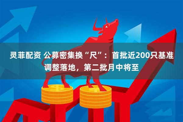 灵菲配资 公募密集换“尺”:首批近200只基准调整落地,第二批月中将至